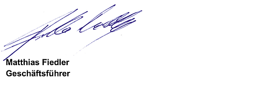 Unterschrift Matthias Fiedler
